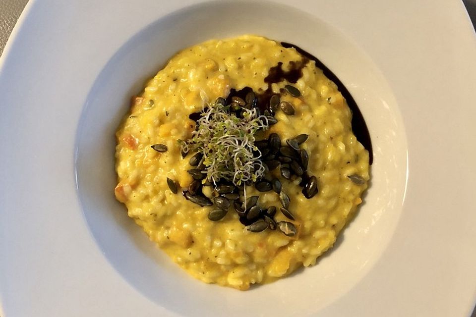 Kürbis-Risotto