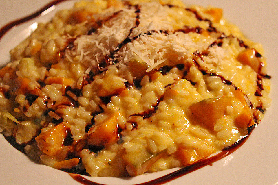 Kürbis-Risotto