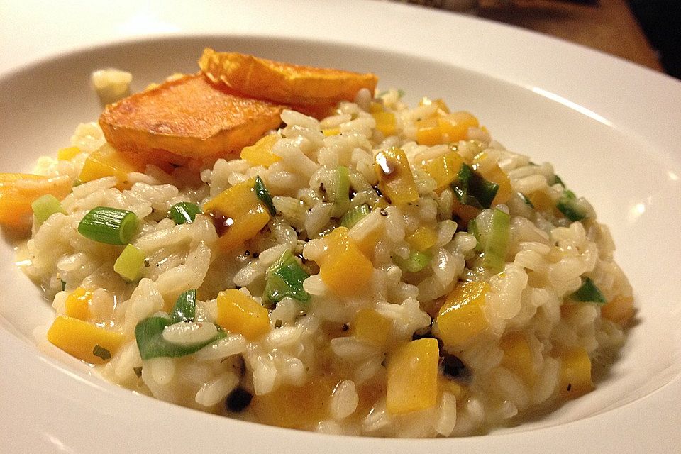 Kürbis-Risotto