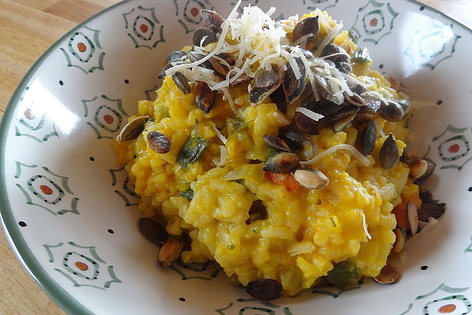 Kürbis-Risotto