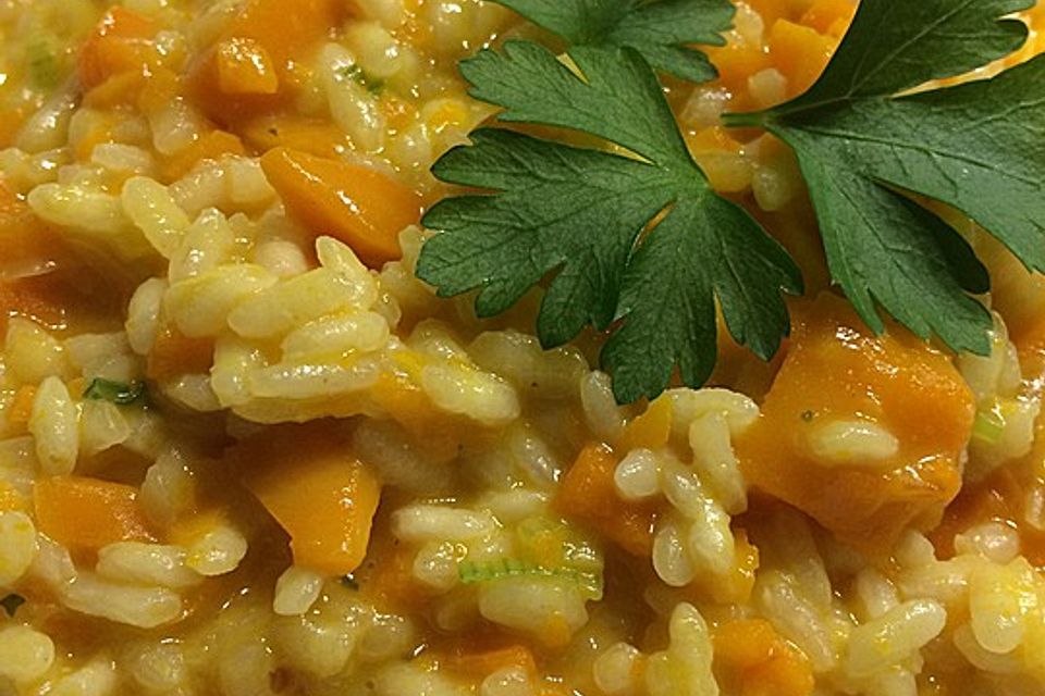 Kürbis-Risotto