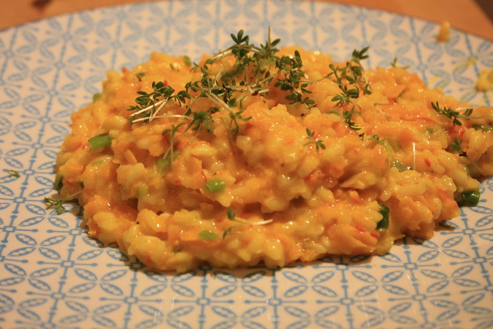 Kürbis-Risotto