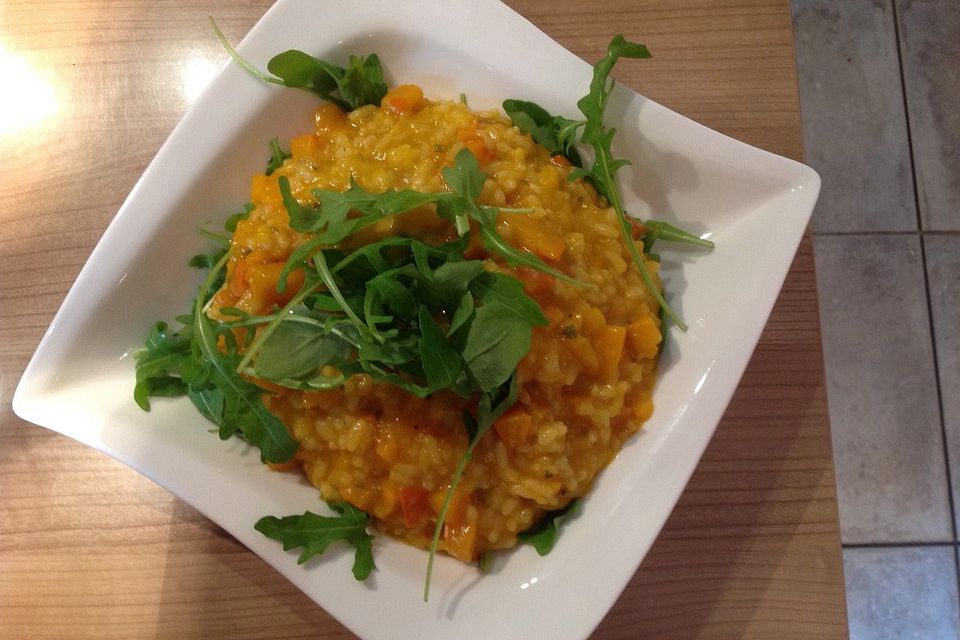 Kürbis-Risotto