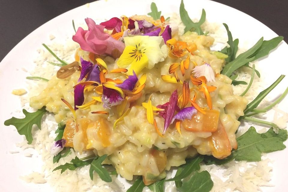 Kürbis-Risotto