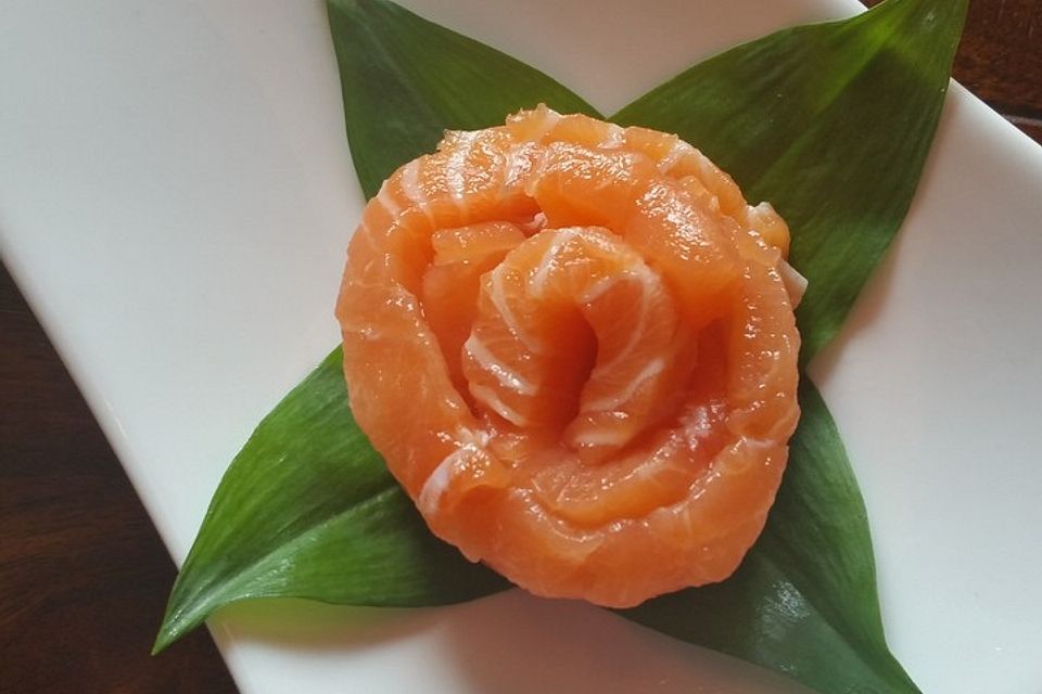 Bärlauch-Lachs-Rose