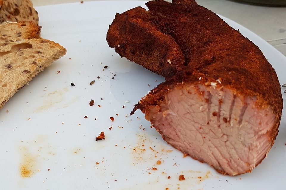 Schweinefilet vom Smoker