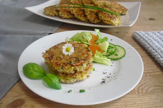 Vegetarische Reis-Zucchini-Bratlinge| Chefkoch