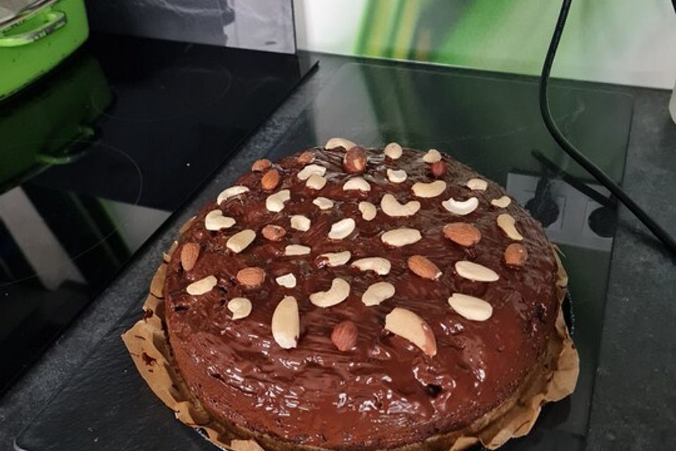 Schokolade-Birnen-Kuchen