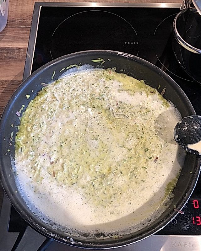 Zucchini-Parmesan-Sauce