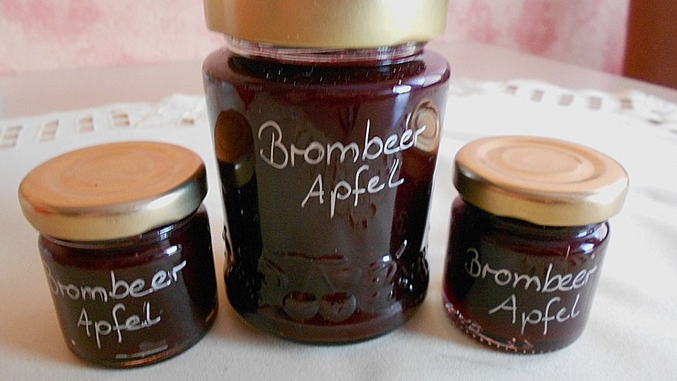 Brombeer-Apfel-Konfitüre von Kokoskuchen