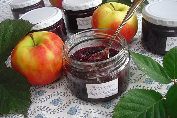 Brombeer Apfel Konfitüre Von Kokoskuchen Chefkoch 6934