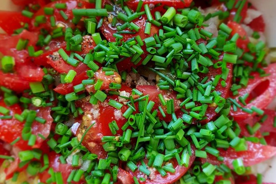 Bulgarischer Tomatensalat