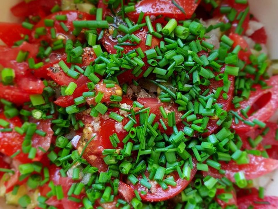 Bulgarischer Tomatensalat von KochKurtD| Chefkoch