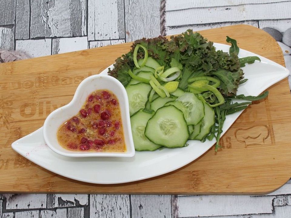 Feigensenf Dressing mit Granatapfel für Blattsalate von Th-DX100| Chefkoch