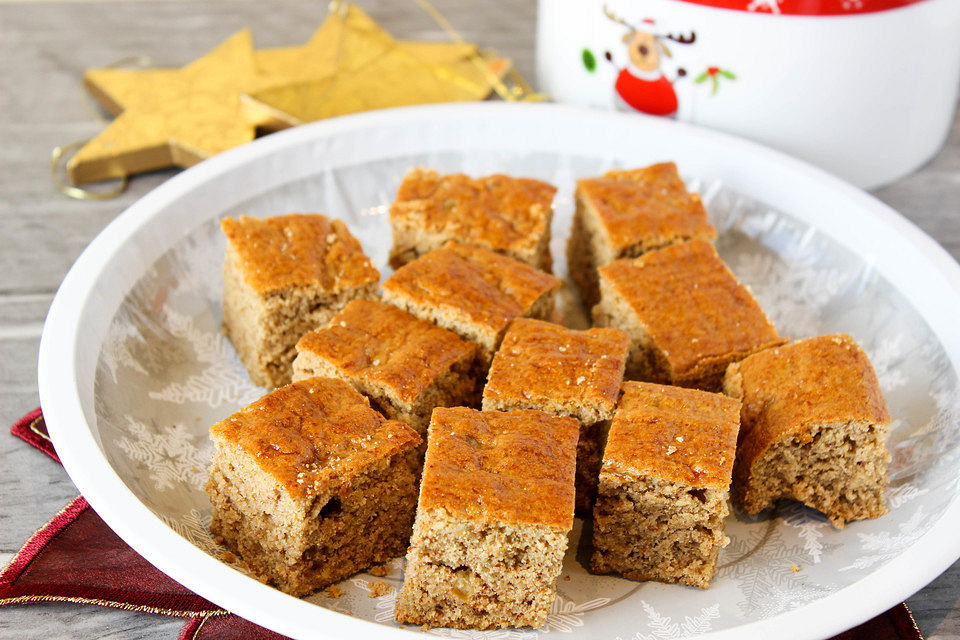 Lebkuchen nach Omas Rezept, ähnlich wie Honigkuchen