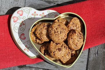 Laktosefreie Hafercookies Mit Schokolade Von Laurastorten Chefkoch