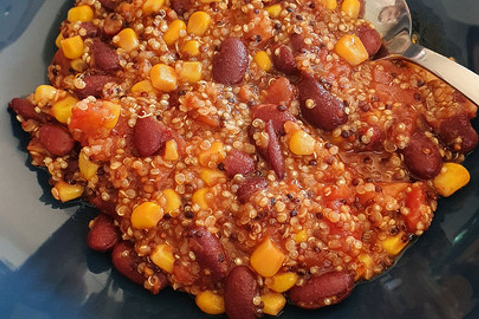 Chili sin Carne mit Quinoa