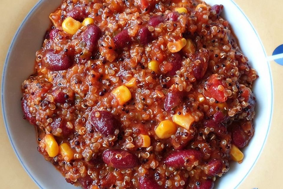 Chili sin Carne mit Quinoa