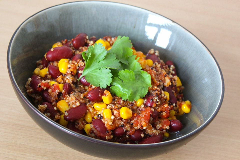 Chili sin Carne mit Quinoa