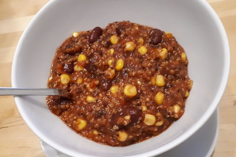 Chili sin Carne mit Quinoa