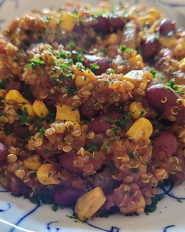 Chili sin Carne mit Quinoa