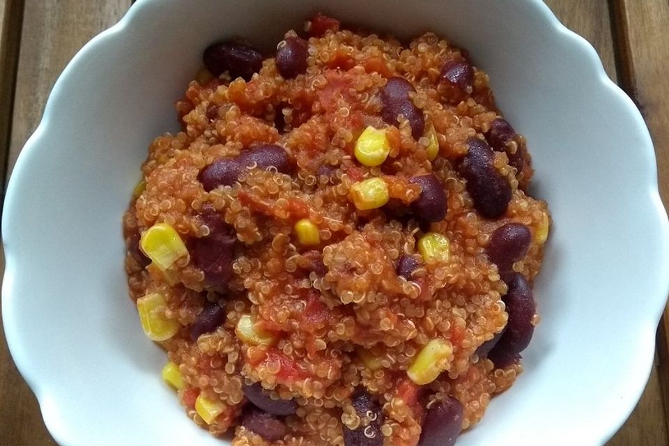 Chili sin Carne mit Quinoa