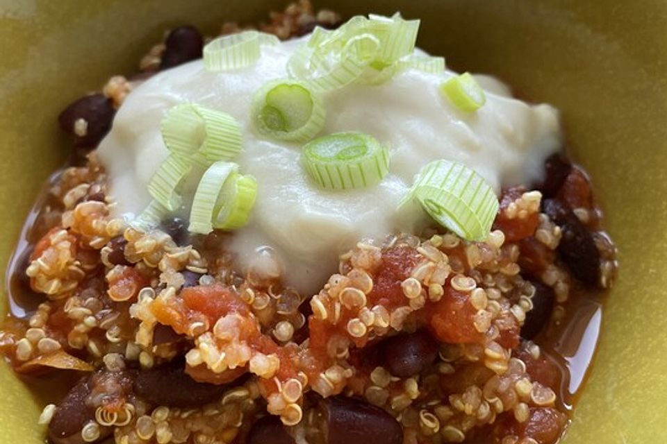 Chili sin Carne mit Quinoa