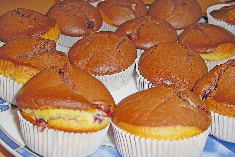 Donauwellen - Muffins