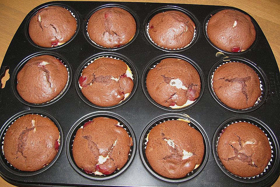 Donauwellen - Muffins