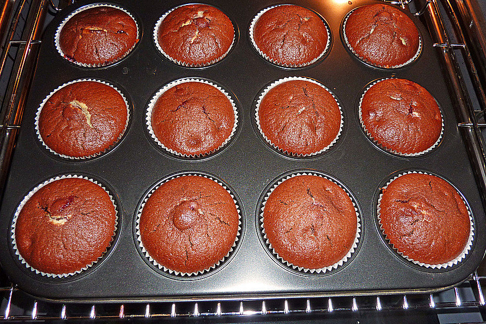 Donauwellen - Muffins