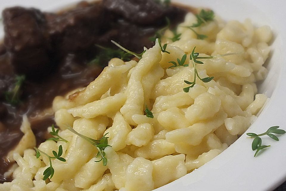 Hausgemachte Spätzle