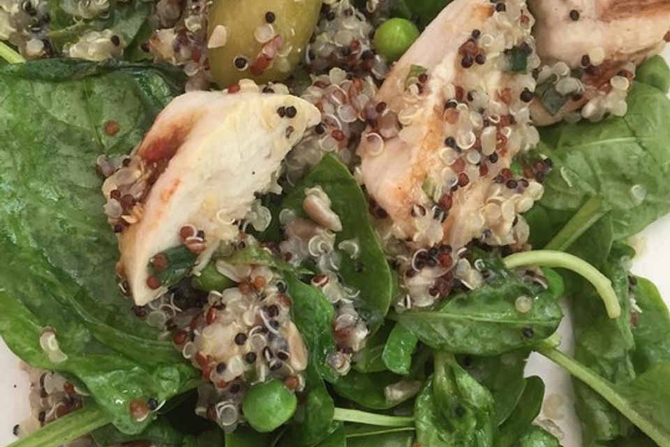 Hähnchen-Spinat-Salat Hähnchen-Spinat-Salat