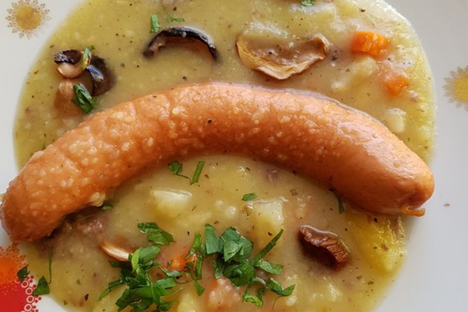 Bertsdorfer Suppe - deftige Kartoffelsuppe