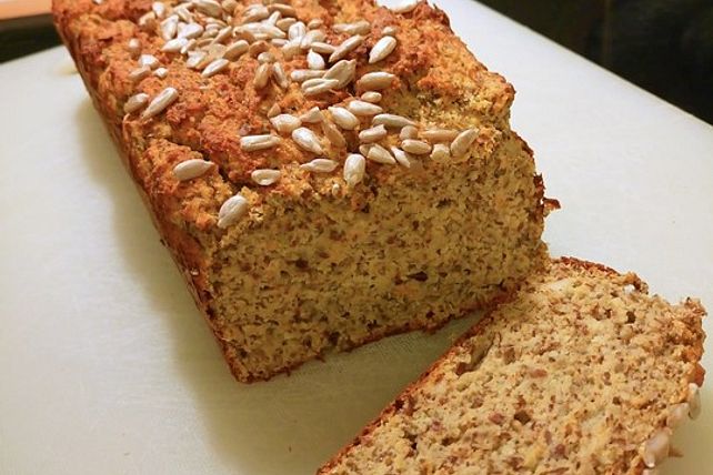 Low-Carb-Brot Mit Kokosmehl Und Gemüse Von Frau_b_| Chefkoch