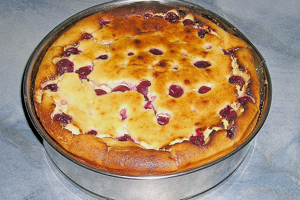 Kokos - Kirsch - Quarktorte