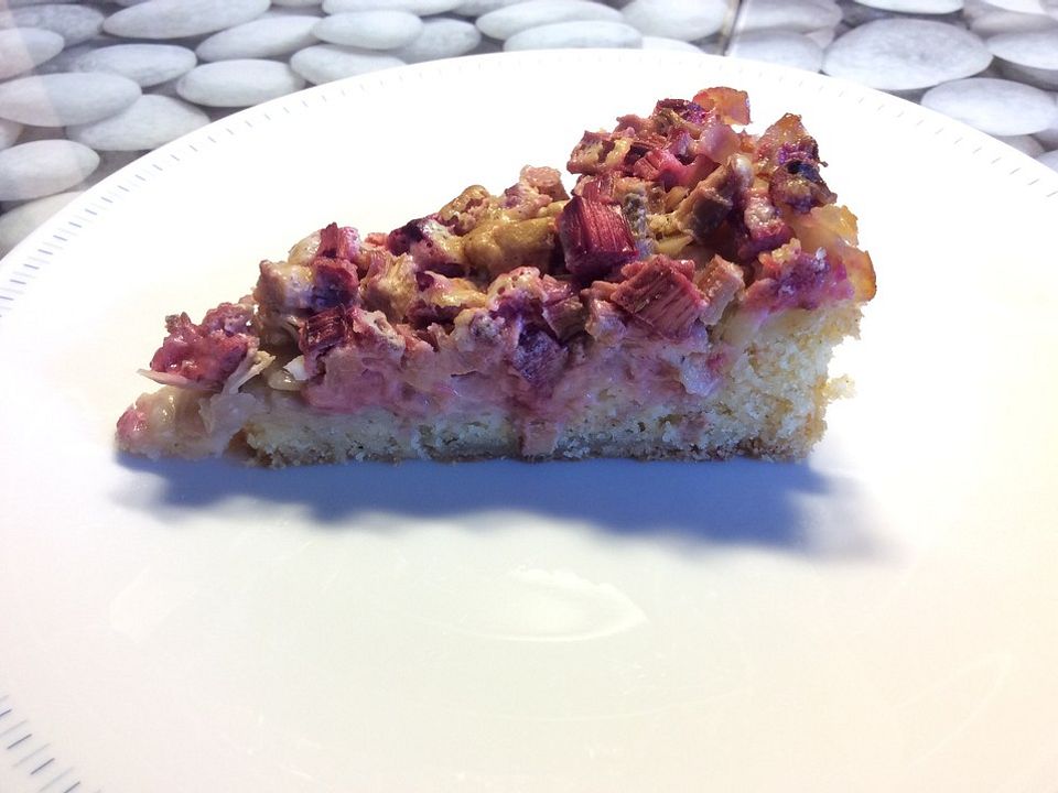Rhabarber-Erdbeer-Sahnekuchen von achimio| Chefkoch