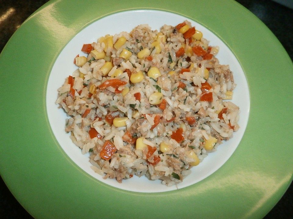 Reispfanne mit Mais, Paprika und Hackfleisch von Abacusteam| Chefkoch