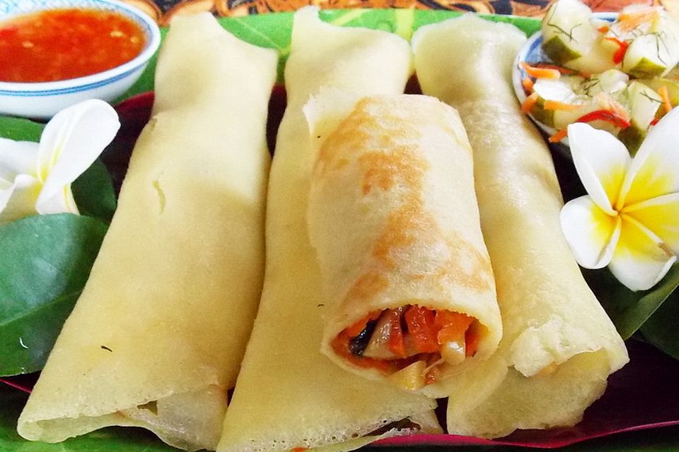 Indonesische Frühlingsrollen - Lumpia Ayam