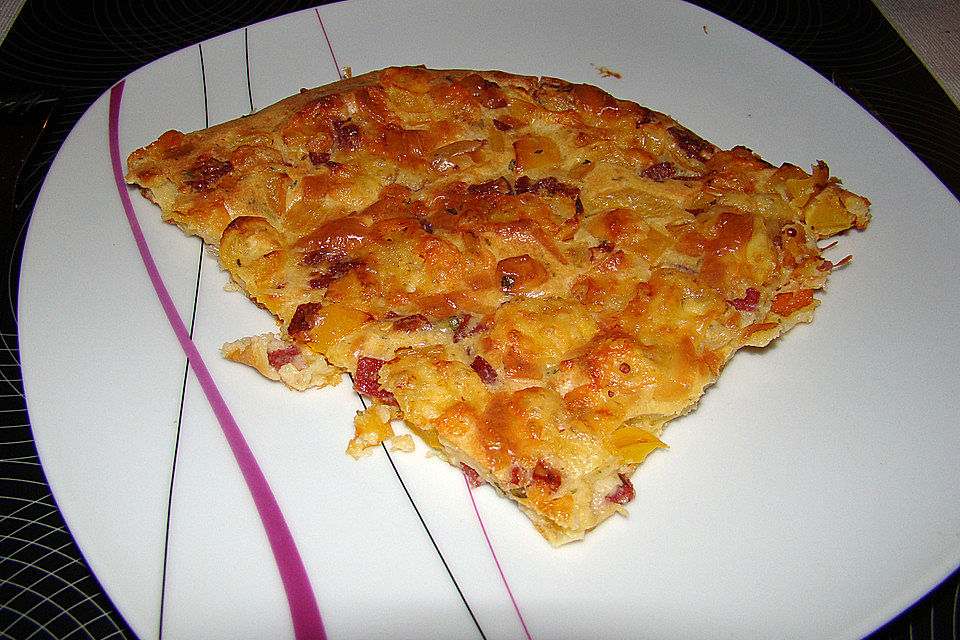 Schüttel-Pizza