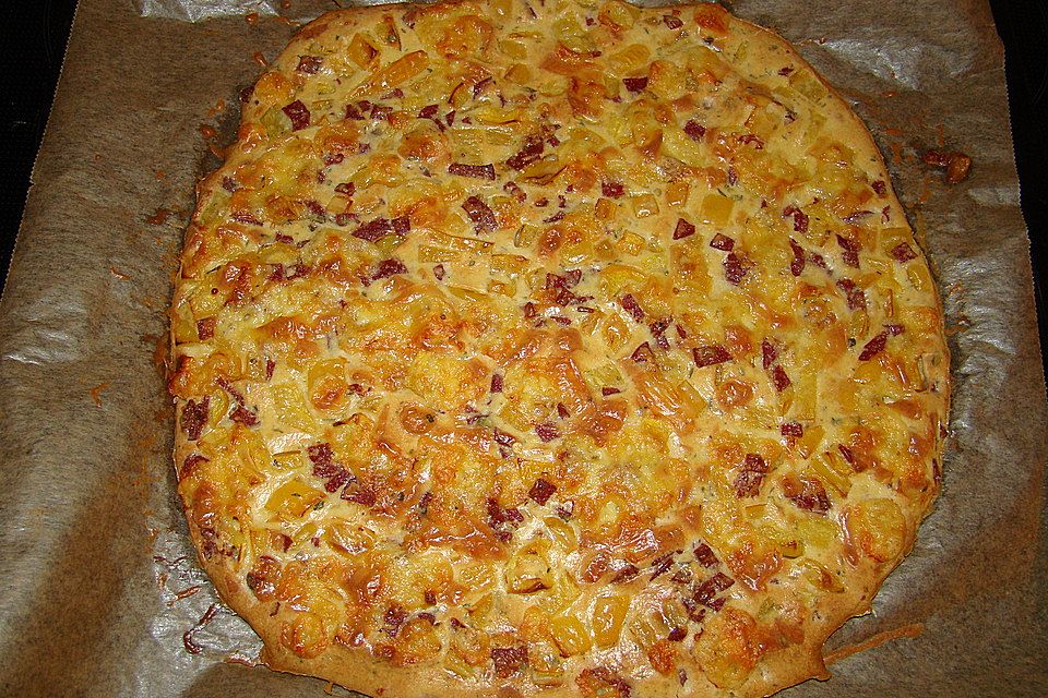 Schüttel-Pizza