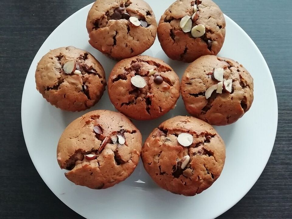Leckere Nuss-Nougat-Muffins von fcpizza76| Chefkoch