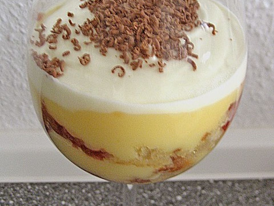 Himbeer-Trifle mit Rum und Sherry| Chefkoch