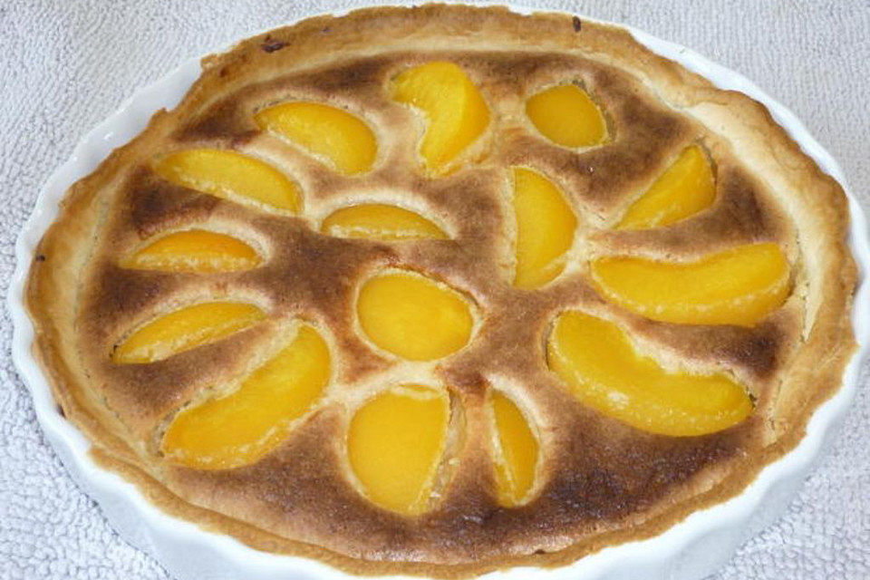 Pfirsich-Mandel-Tarte