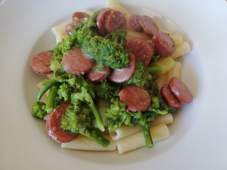 Nudeln mit Brokkoli und Chorizo von EllenHannover| Chefkoch