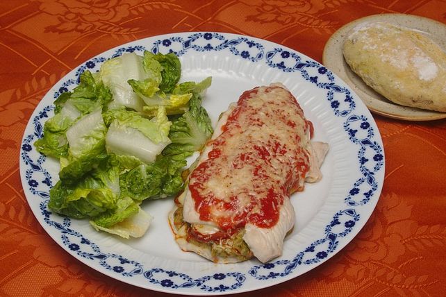Gefülltes Putenschnitzel mit Chorizo und Avocadopesto von Tatunca| Chefkoch