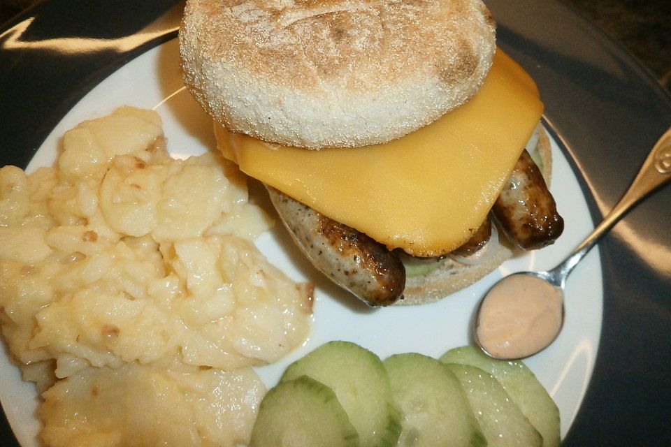 Nürnberger Toast-Burger