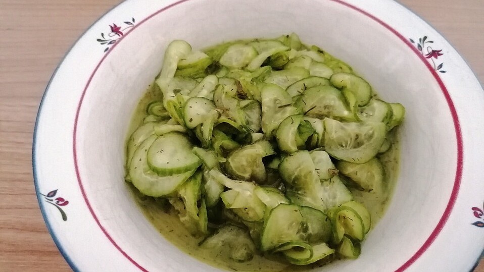 Bayerischer Gurkensalat von gintonyx