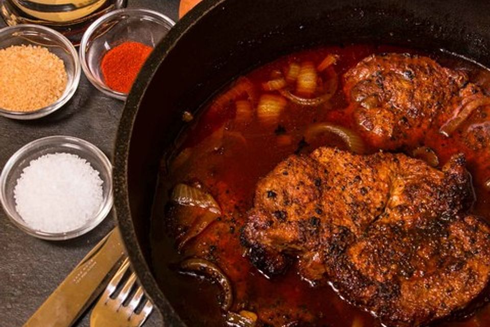 Bierkutscher Steak aus dem Dutch Oven