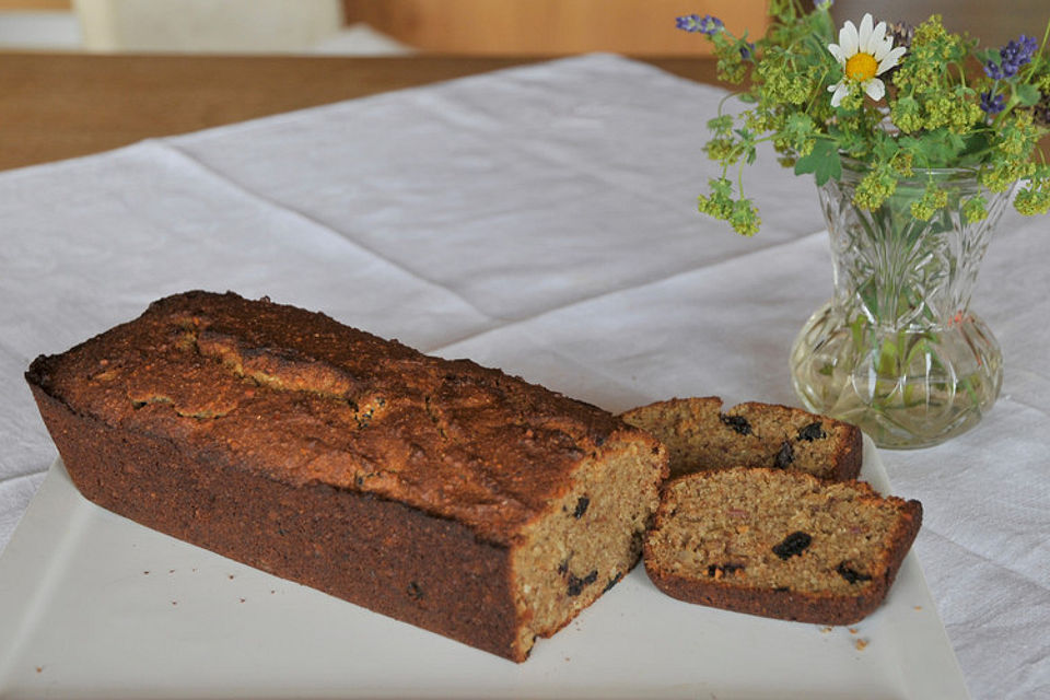 Buchweizen-Sauerkirsch-Kuchen