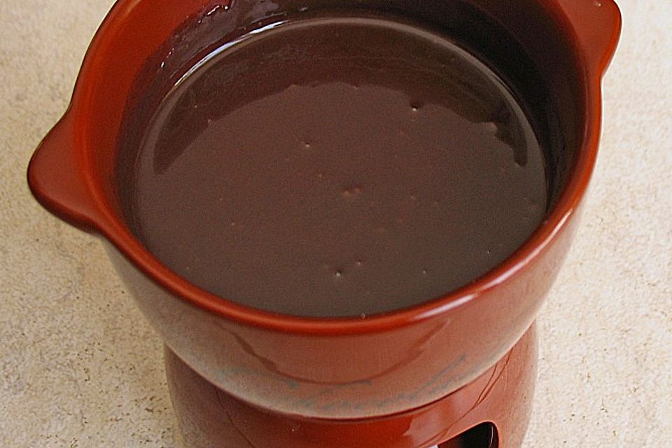 Schokoladenfondue Schokoladenfondue